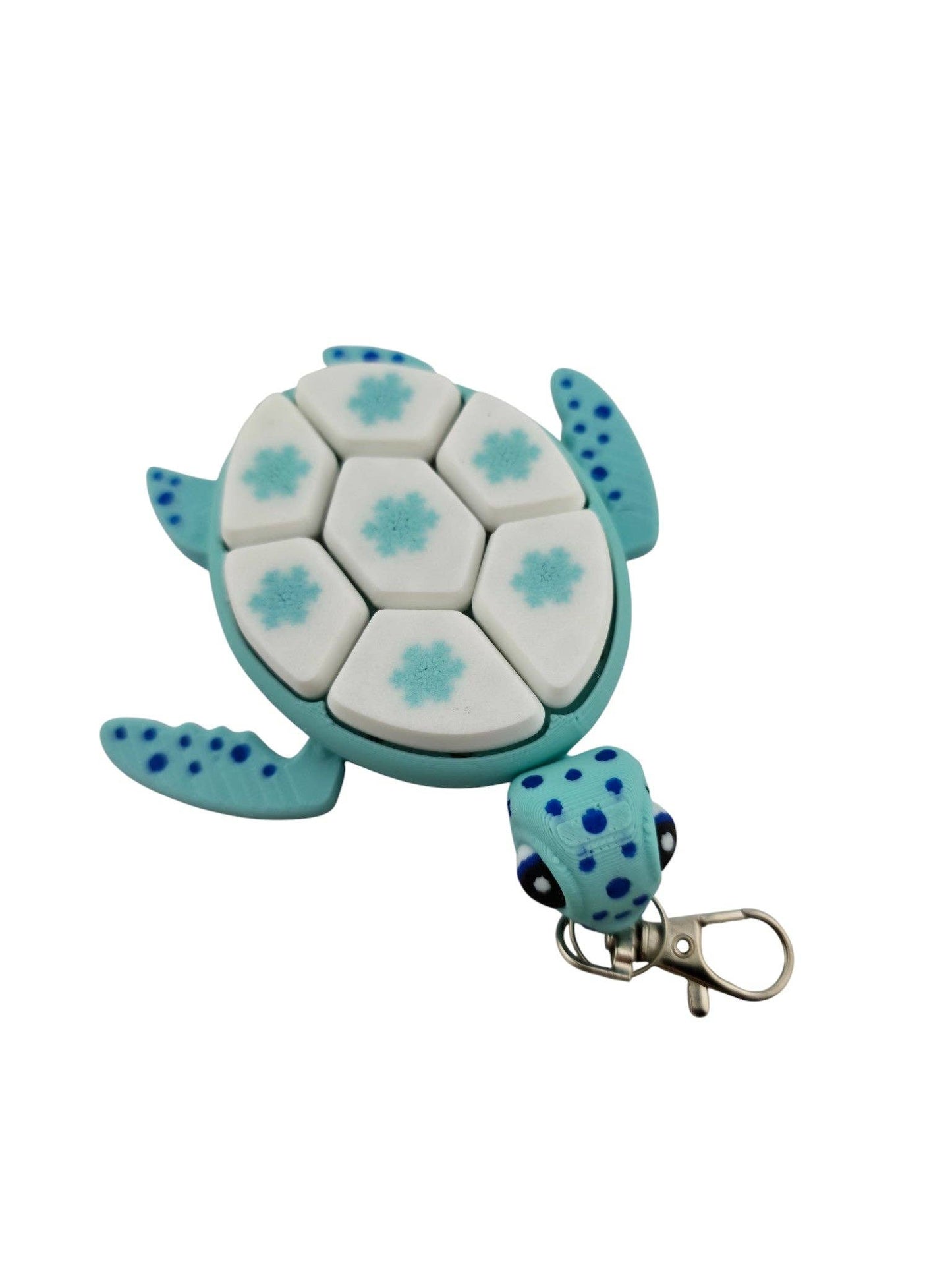 Turtle Fidget Clickers Keychains