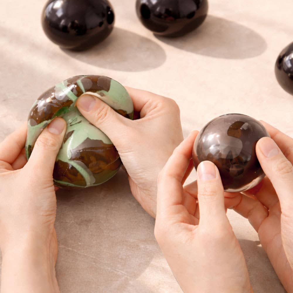Dubai Choco Break Ball Fidget Toy -Crack Squeeze Stress Ball