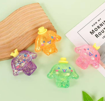 Maltose Glitter cute kitten squishy toy-Random Color