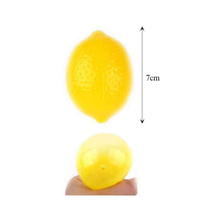 12PCS - Lemon Slice Squishy Stress Relief Toy