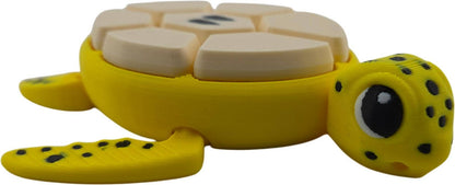 Turtle Fidget Clickers Keychains