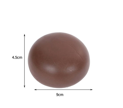Milk Chocolate dumpling bun Squishy Squeeze Toy Fidget Toy