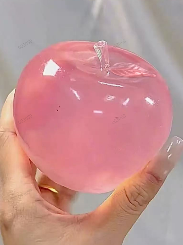 Slow Rebound Crystal Apple Stress Ball Stress Relief Toy