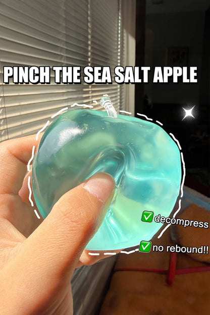 Crystal Apple Sensory Decompression Squeeze Ball