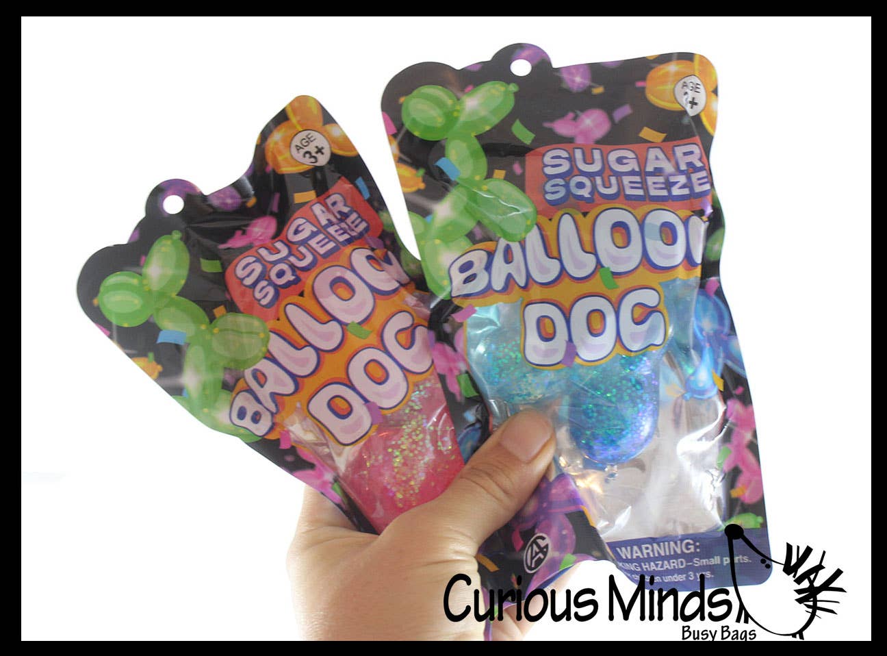 1 Sugar Balloon Dog Ball Bag - Thick Glue/Gel Syrup Molasses