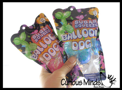 1 Sugar Balloon Dog Ball Bag - Thick Glue/Gel Syrup Molasses