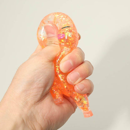 Glittered Baby Doll Squeeze Squishy