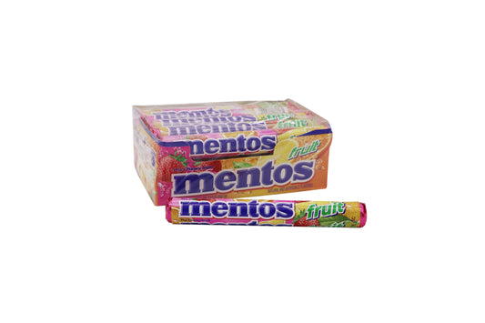Mentos Fruit, 1.32oz, 15ct Case