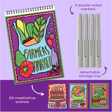FlowArt- Color-to-Reveal, Foodie Fun