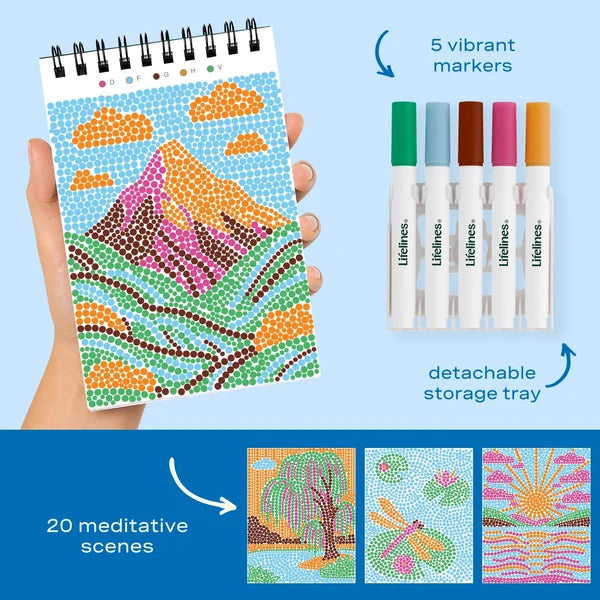 Flow Art Mini - Dot-by-Letter Nature's Wonders