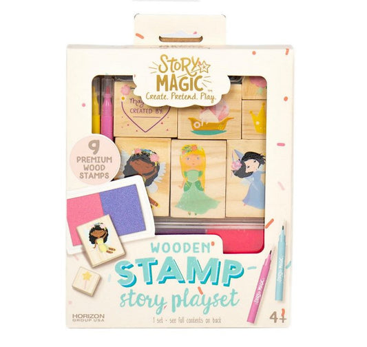 Mini Woden Stamp Set