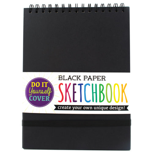 Diy Sketchbook Large Blk-1