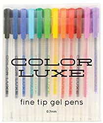 Color Luxe Gel Pens-1