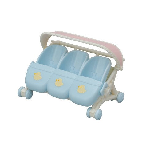 Calico Critters Triplets Stroller-1