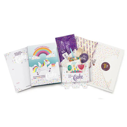 Instacake Unicorn Cake Card