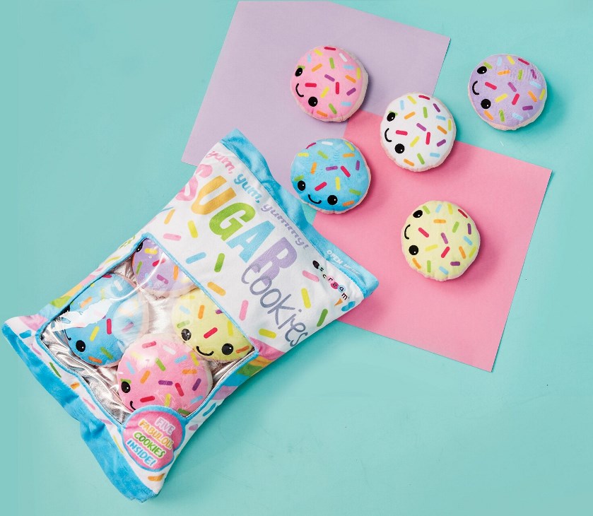 Cookie Time Fleece Pillow-2