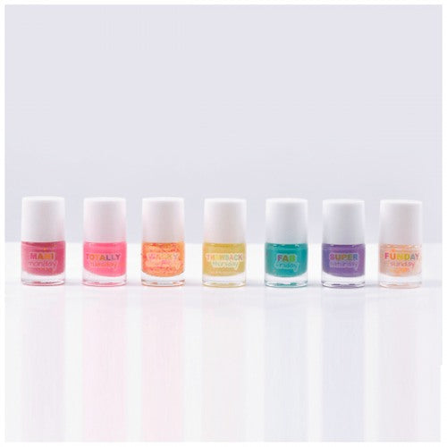 Days of Week Nail Polish-2