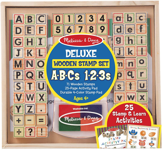 Wooden Abc Activity Stamp