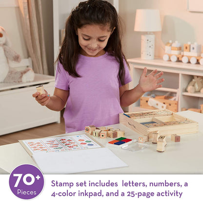 Wooden Abc Activity Stamp