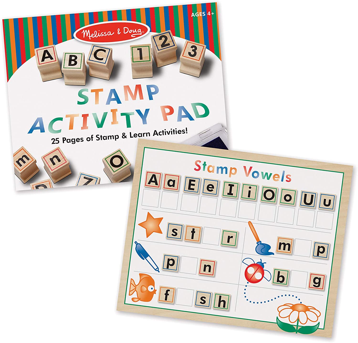Wooden Abc Activity Stamp