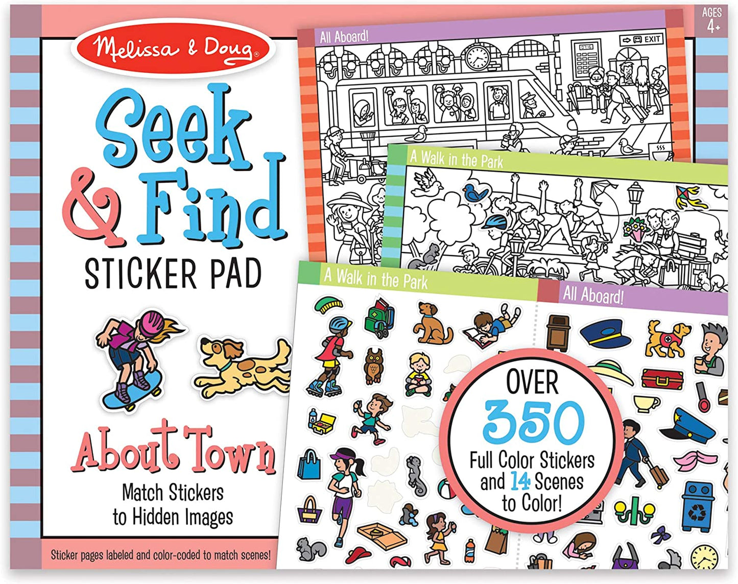 Around Town Sticker Pad-2