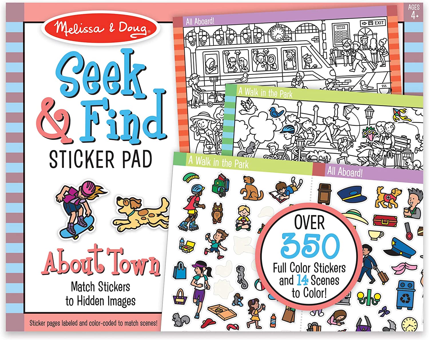 Around Town Sticker Pad-2