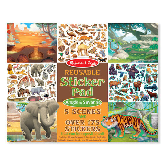 Reusable Sticker Jungle