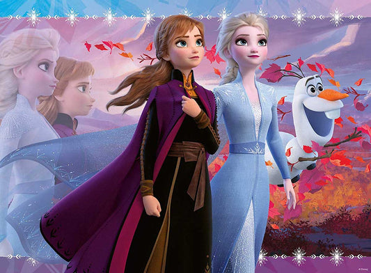 Frozen 100pc Glitter Puzz-1