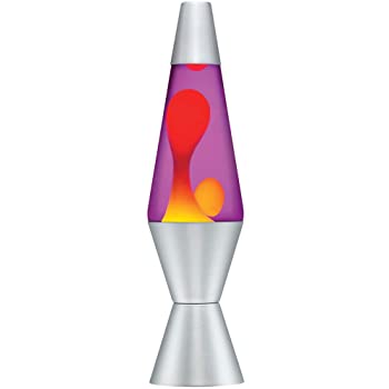Lava Lamp Yellow Silver-1