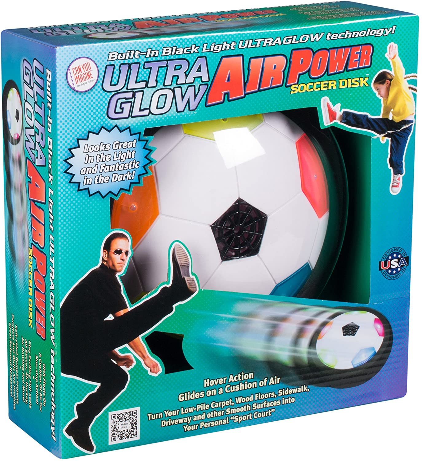 Ultra Glow Soccer Disk