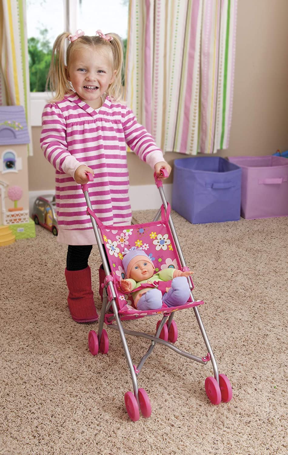 Doll Umbrella Stroller-2