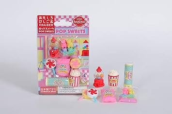 Candy Sweets Eraser Set-1