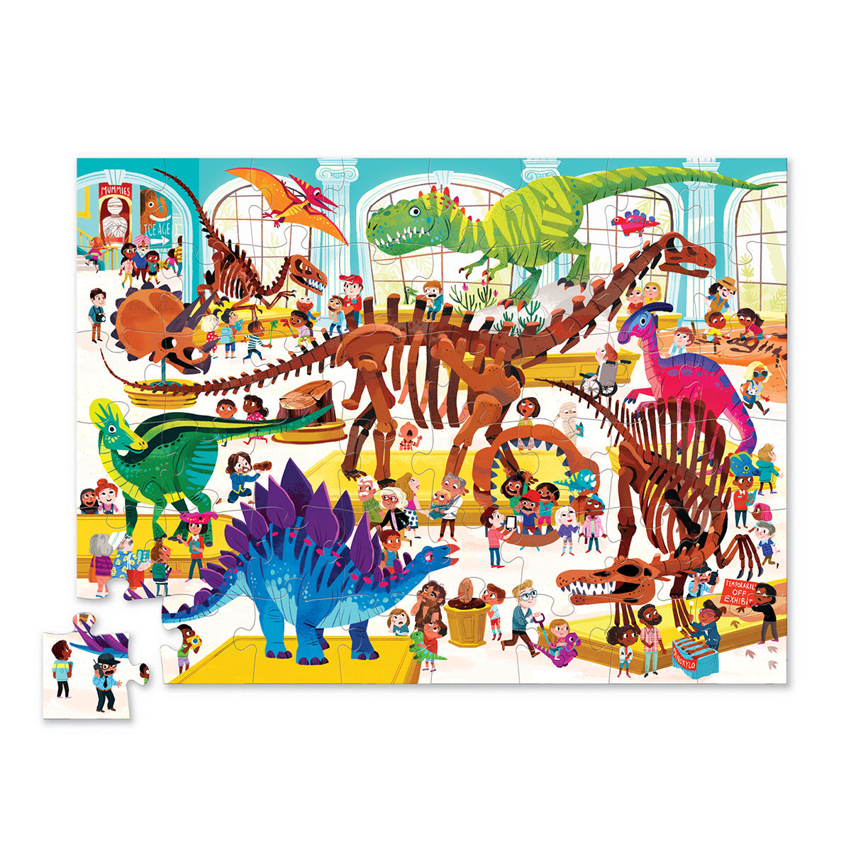 Dinosaur Museum Puzzle 48-2