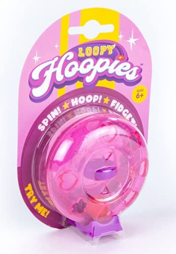 Loopy Hoopies Pink Heart-1