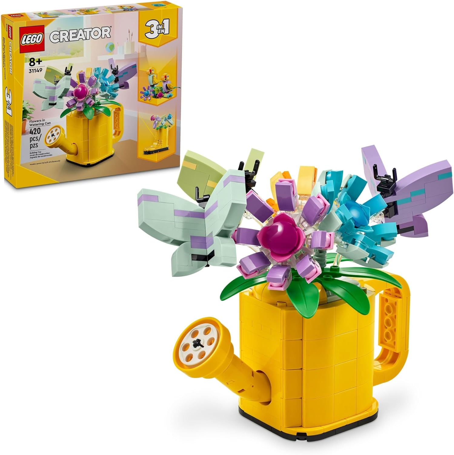 Flowers in Watering Can-1