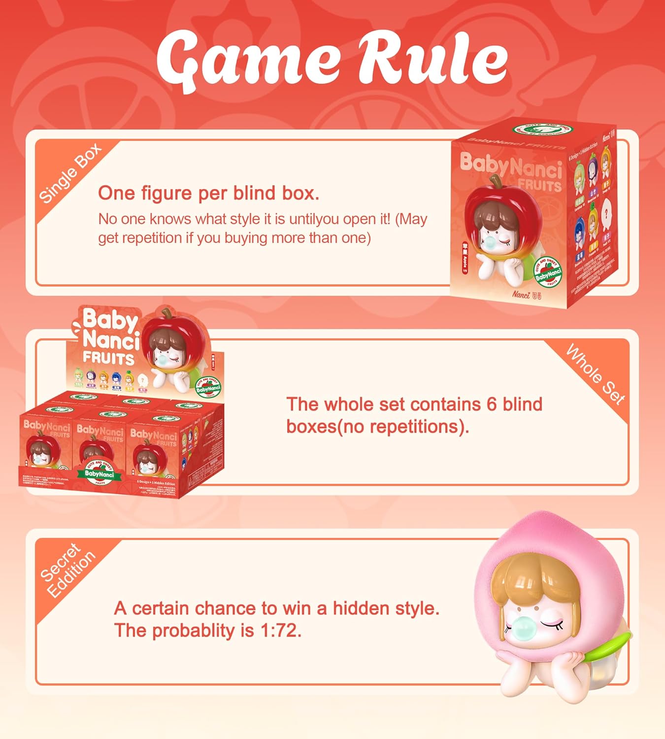 Nanci Fruits Figure Doll