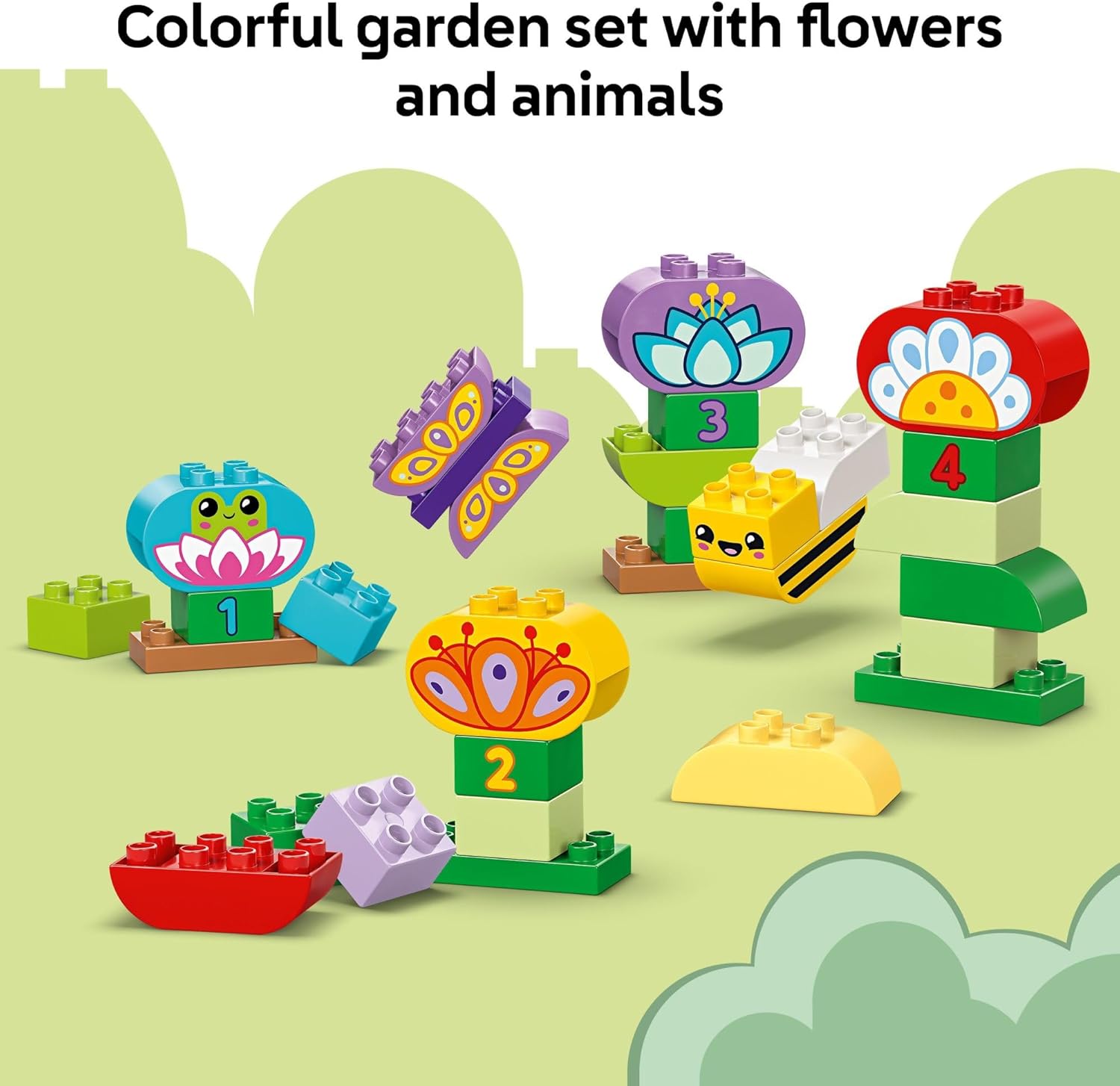 Duplo Town Creative Garden & Flowers-3