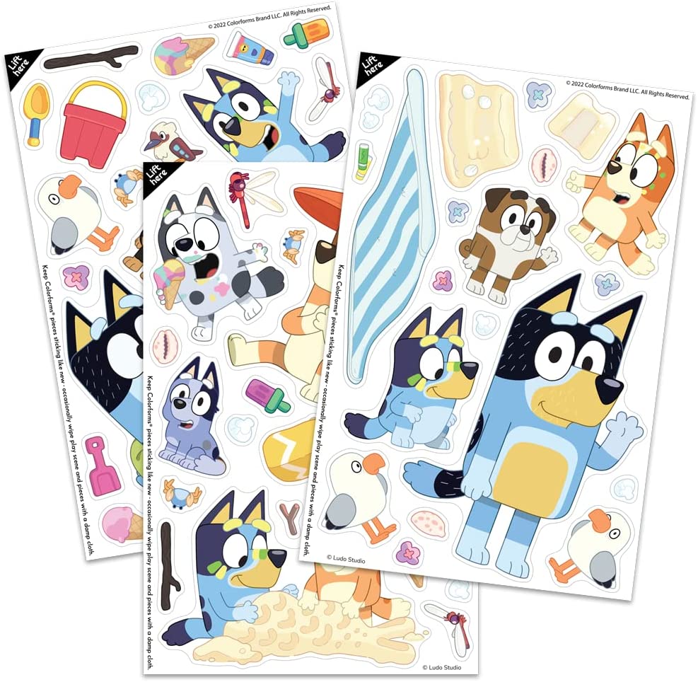 Colorforms Bluey Travel-3