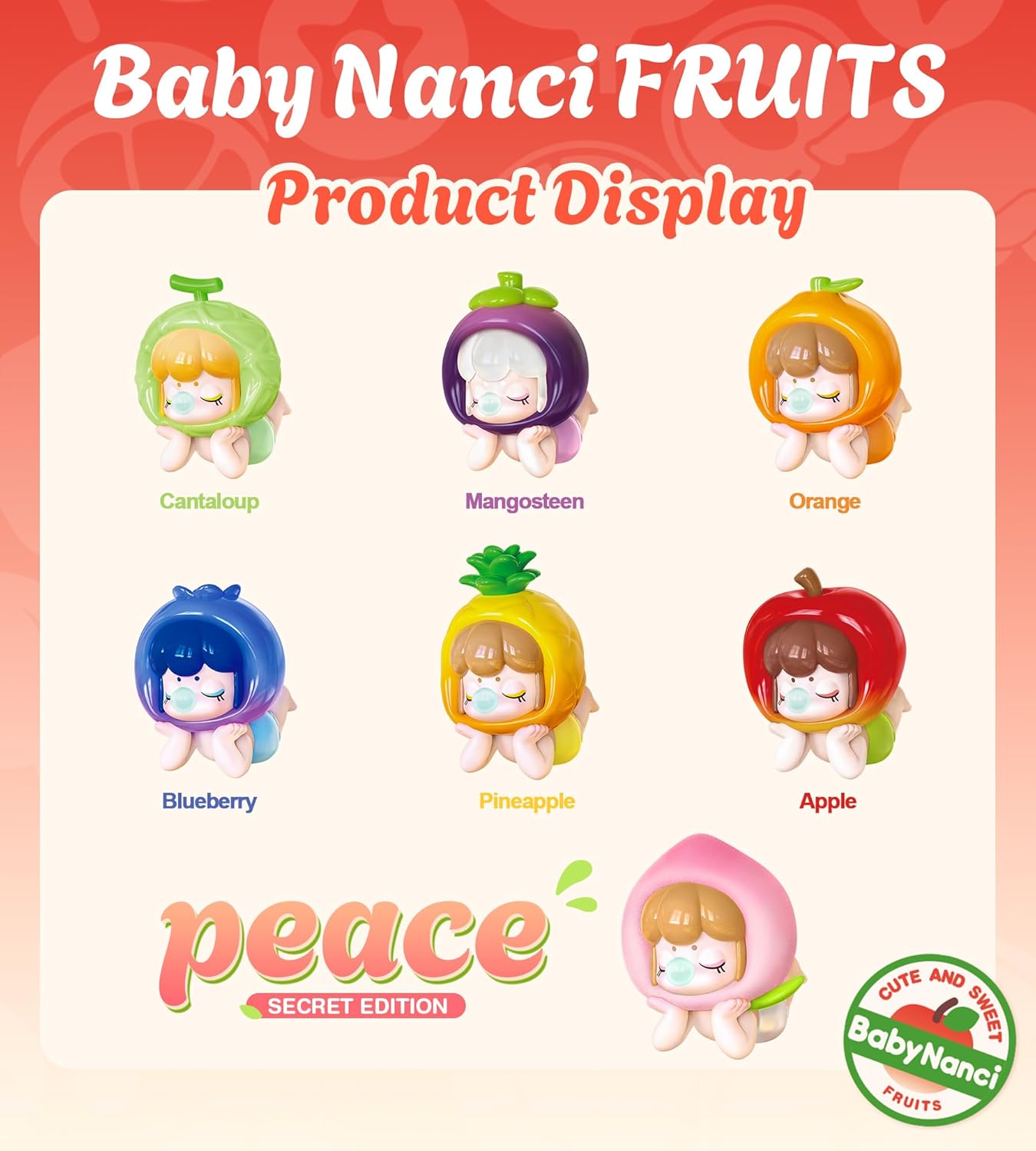 Nanci Fruits Figure Doll