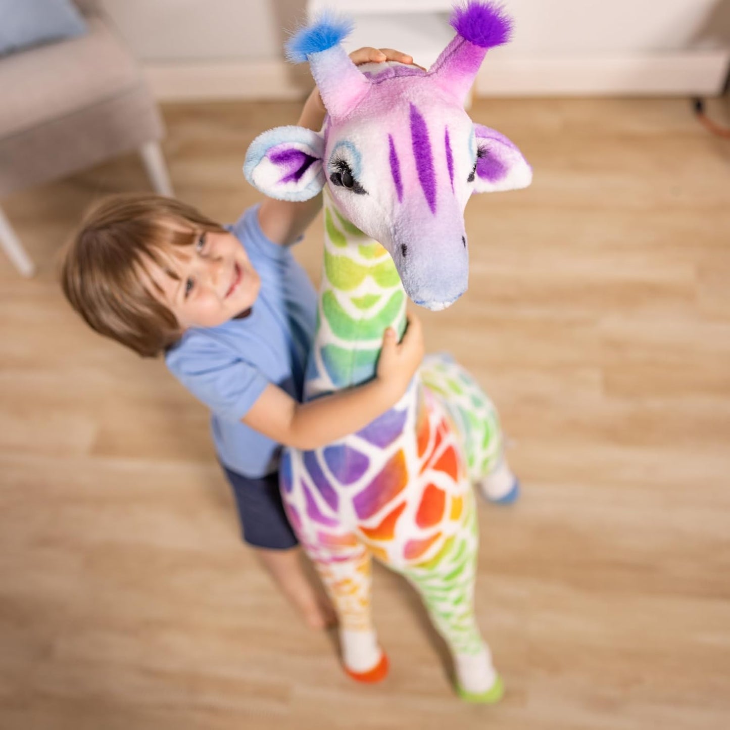 Giraffe Plush Birthday