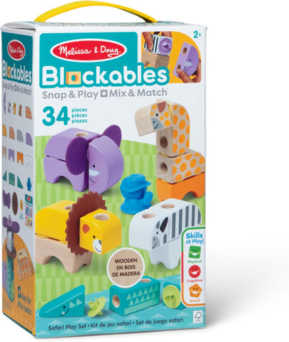 Blockables Safari Playset