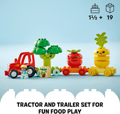 Duplo My First Fruit and Vegetable Tractor-1
