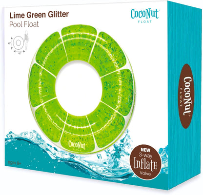 Lime Green Pool Float-2