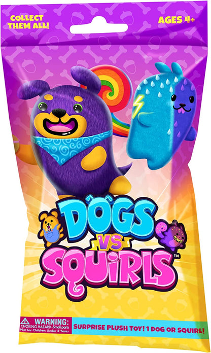 Dogs vs Squirls 4in Plush Blind Bag-1