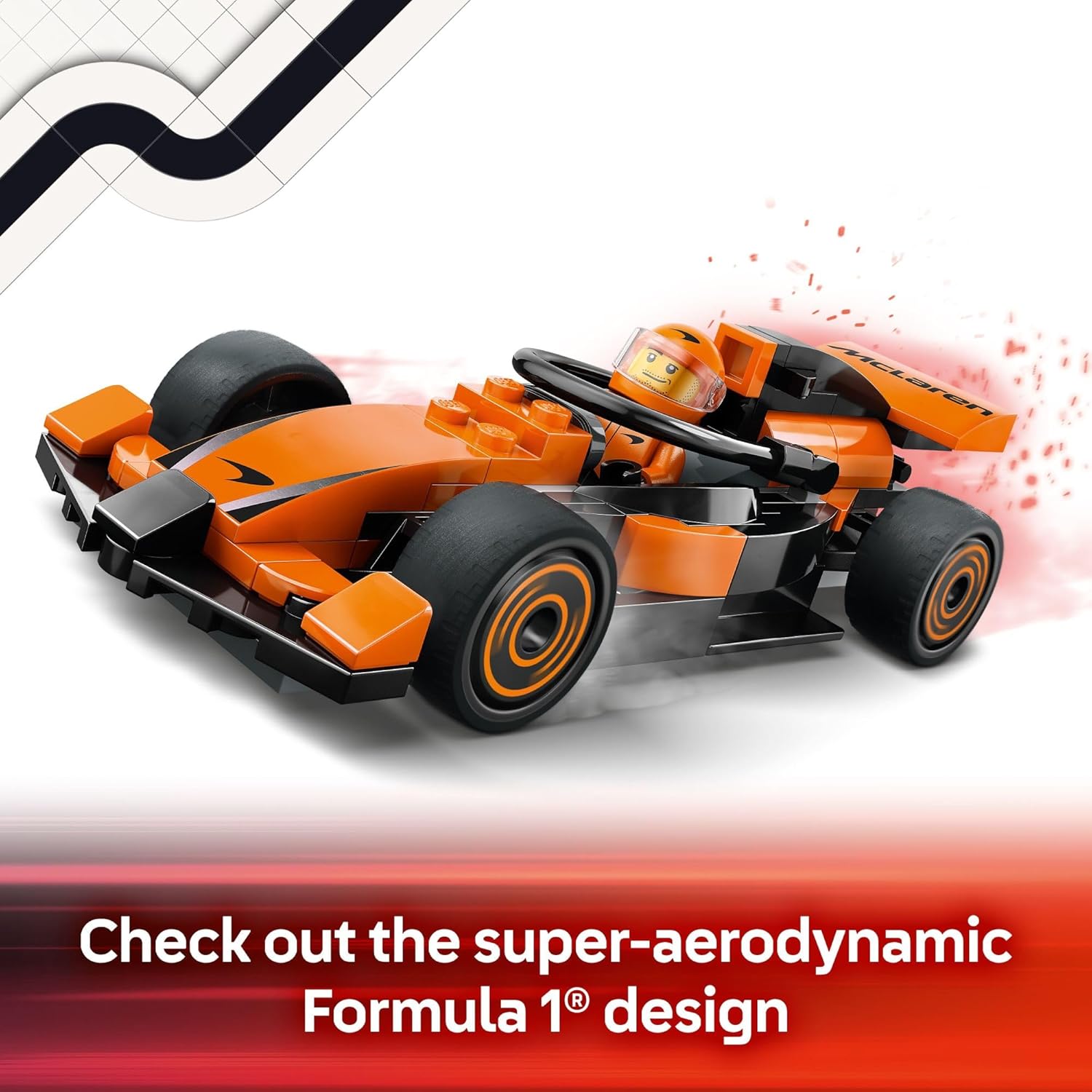 McLaren Race Car W Driver-2