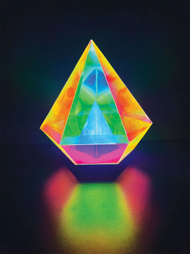 Iridescent Diamond Light-2