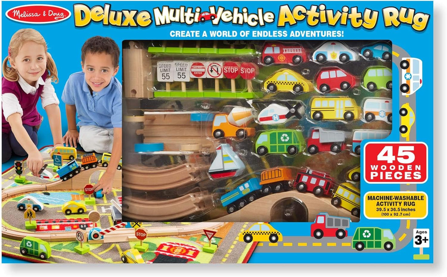 Deluxe Road Rug Play Set-3
