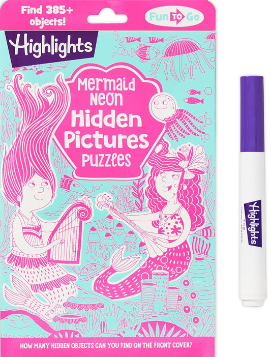 Mermaid Neon Hidden Pictures-1