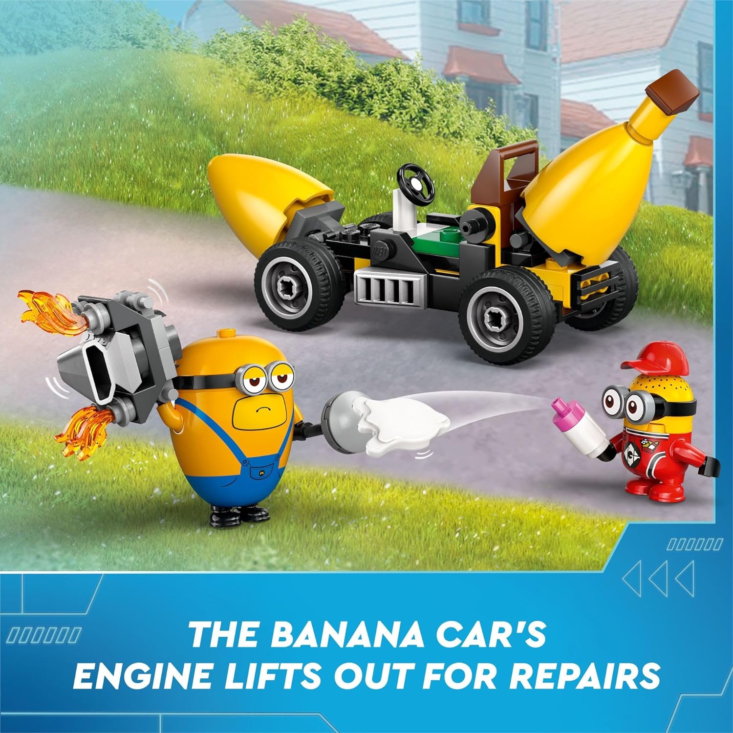 Minions and Banana Car-4