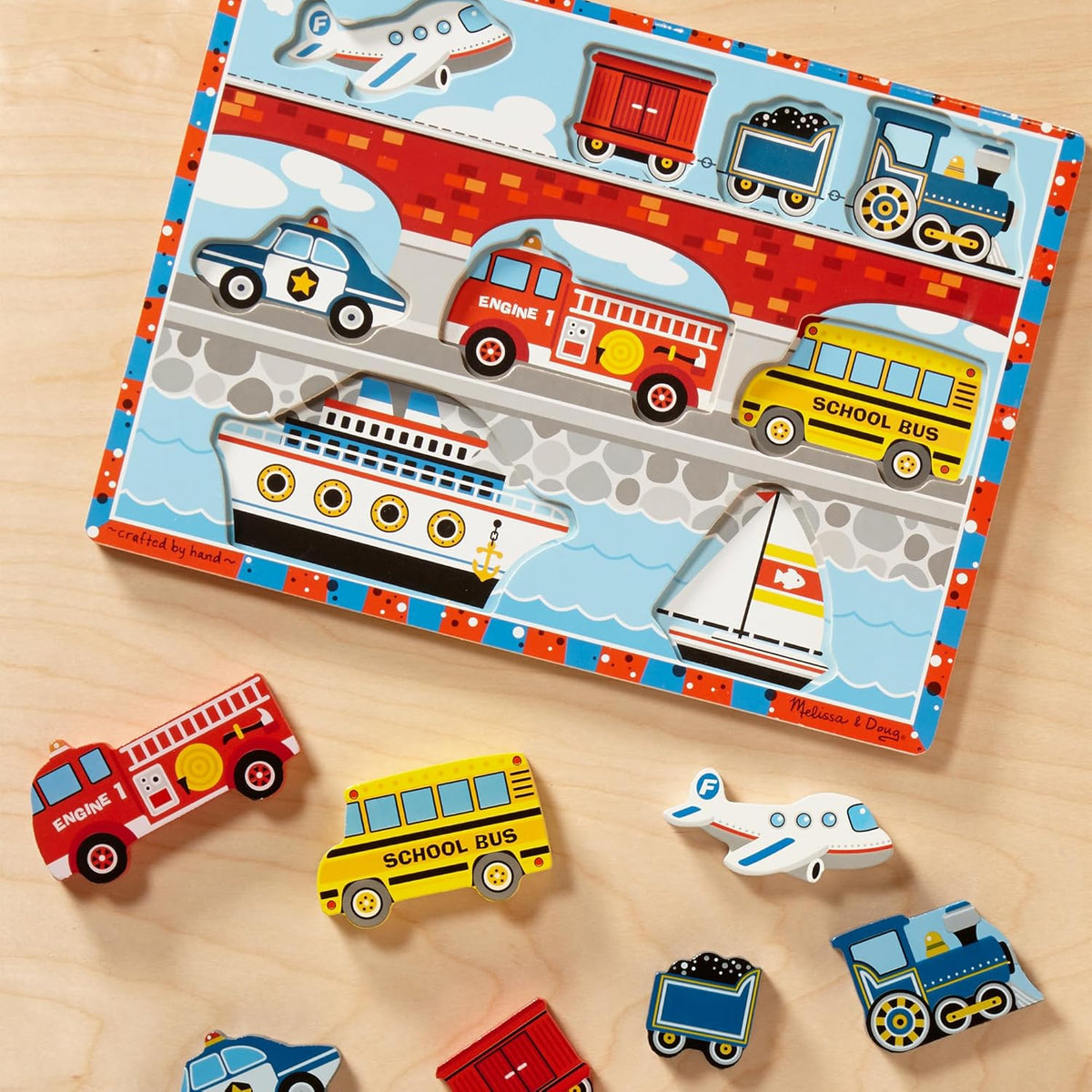 Vehicles Chunky Puzzle